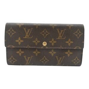 Louis Vuitton 1998 Monogram Coated Canvas Wallet